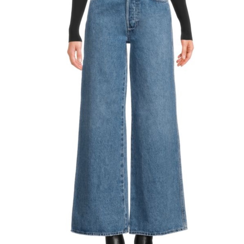 Denim Blue Women's Wide-Leg Jeans Favorite Daughter